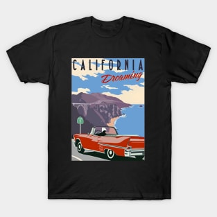 California dreaming t-shirts, bags, hats, mugs, sticker, hoodies T-Shirt